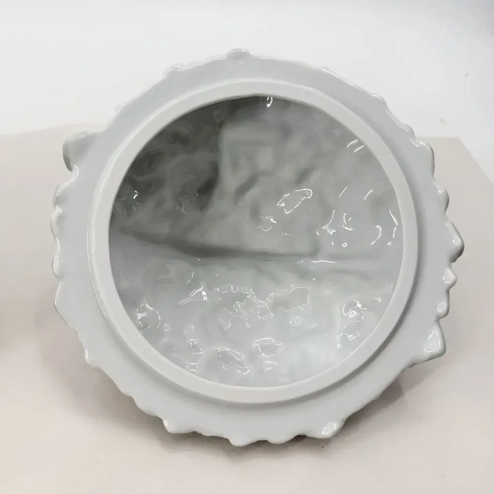 Precious Moments 170011 Flower Basket Cookie Jar 1995 The Kitchen Is The Heart